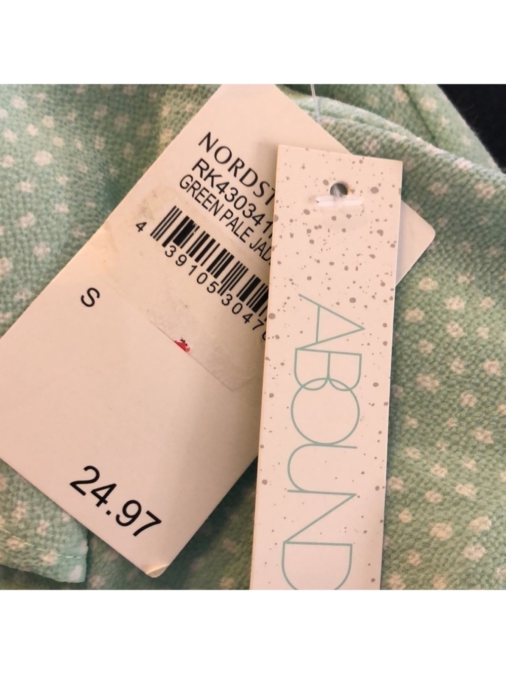 NWT Abound Mint Green Ruffle Hem Mini Skirt - Picture 5 of 5